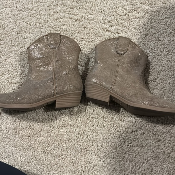 Light brown sparkly boots - Picture 4 of 5